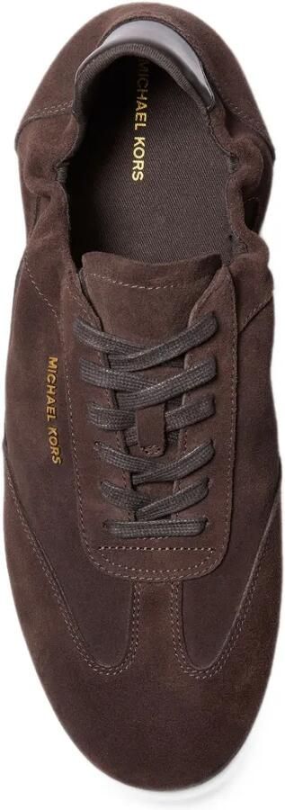 Michael Kors Archer suede sneakers Bruin - Foto 3