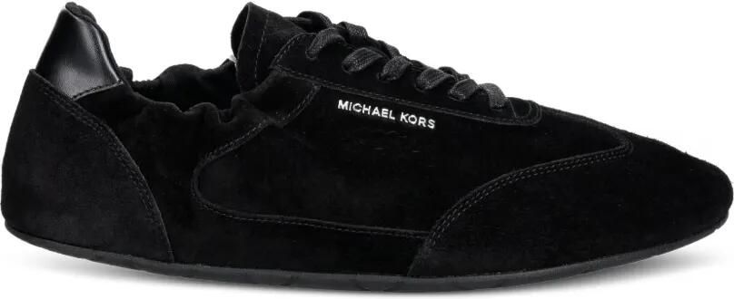 Michael Kors Archer suède sneakers Zwart