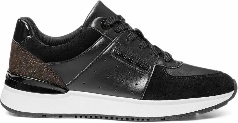 Michael Kors Artis sneakers met mixed-media print Zwart