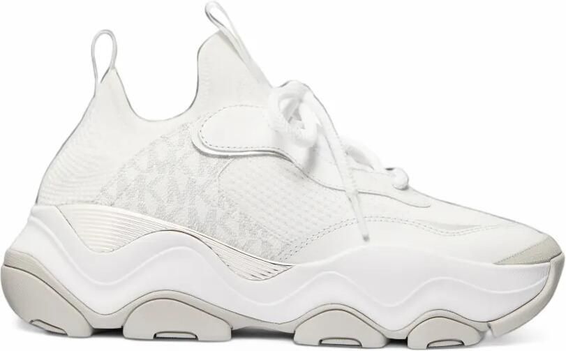 Michael Kors Atlas knit sneakers Wit