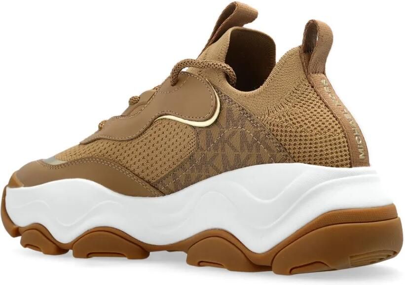 Michael Kors Atlas logo-print sneakers Bruin - Foto 4