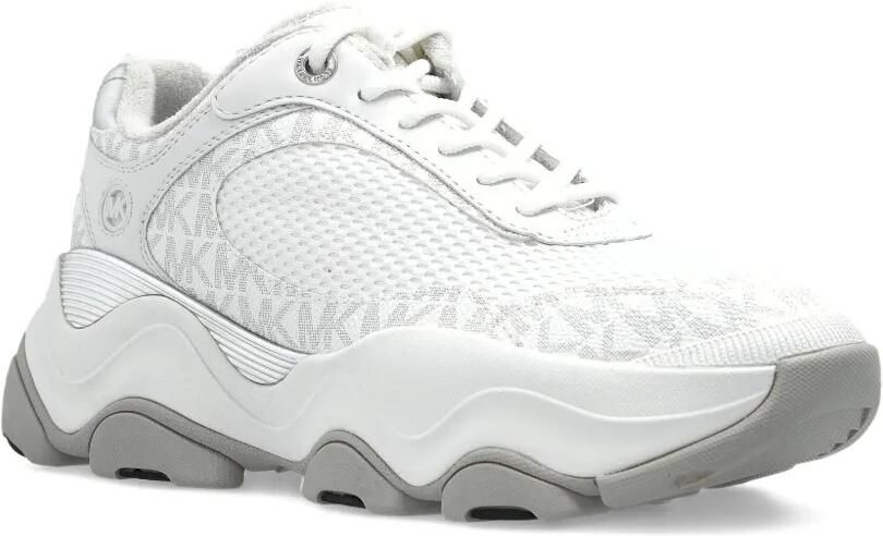 Michael Kors Atlas sneakers met monogram-print Wit - Foto 4
