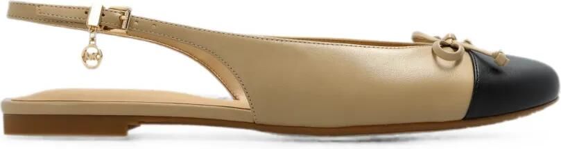 Michael Kors Ballerina's met strikdetail Beige