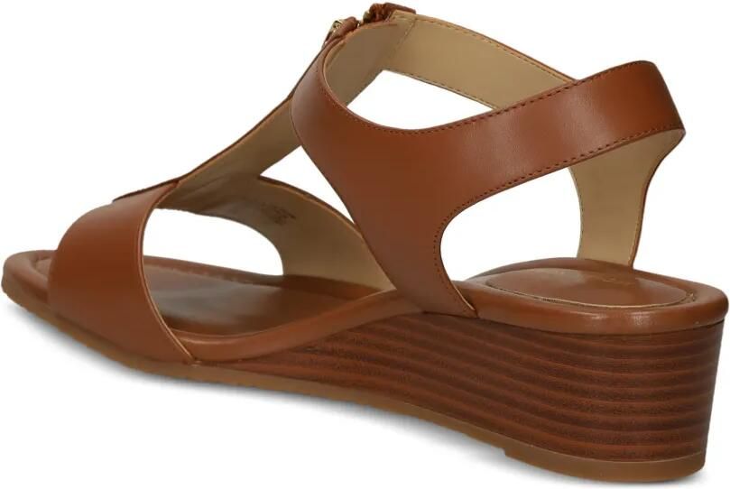 Michael Kors Berkley leren sandalen Bruin - Foto 3