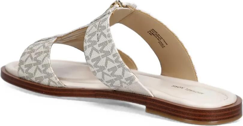 Michael Kors Berkley Signature sandalen met logo Beige - Foto 2