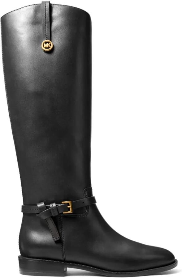 Michael Kors Beverly leren laarzen Zwart