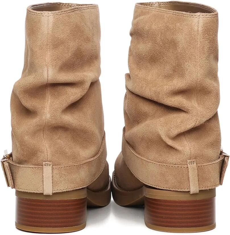 Michael Kors Platte schoenen met rits Bruin - Foto 3