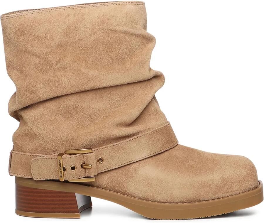 Michael Kors Platte schoenen met rits Bruin
