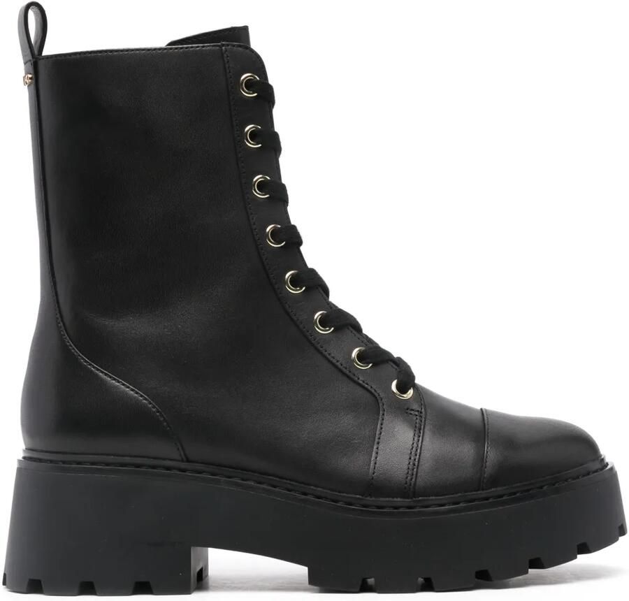 Michael Kors Blake 50 mm combat boots Zwart