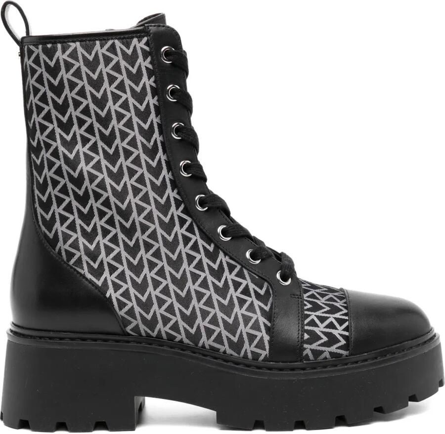 Michael Kors Blake 50 mm combat boots Zwart