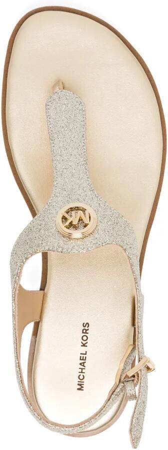 Michael Kors Brandy Zahara sandalen Goud - Foto 4