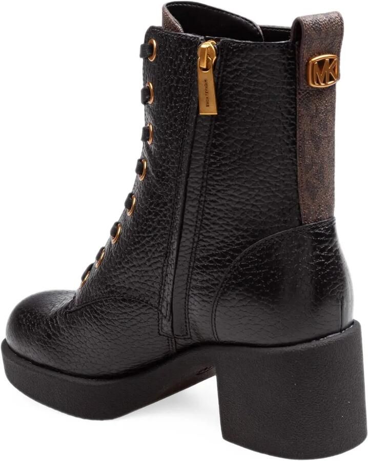 Michael Kors Bryant lace-up leather combat boots Zwart - Foto 3