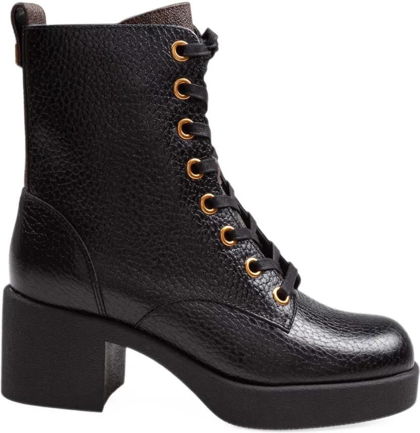 Michael Kors Bryant lace-up leather combat boots Zwart - Foto 2