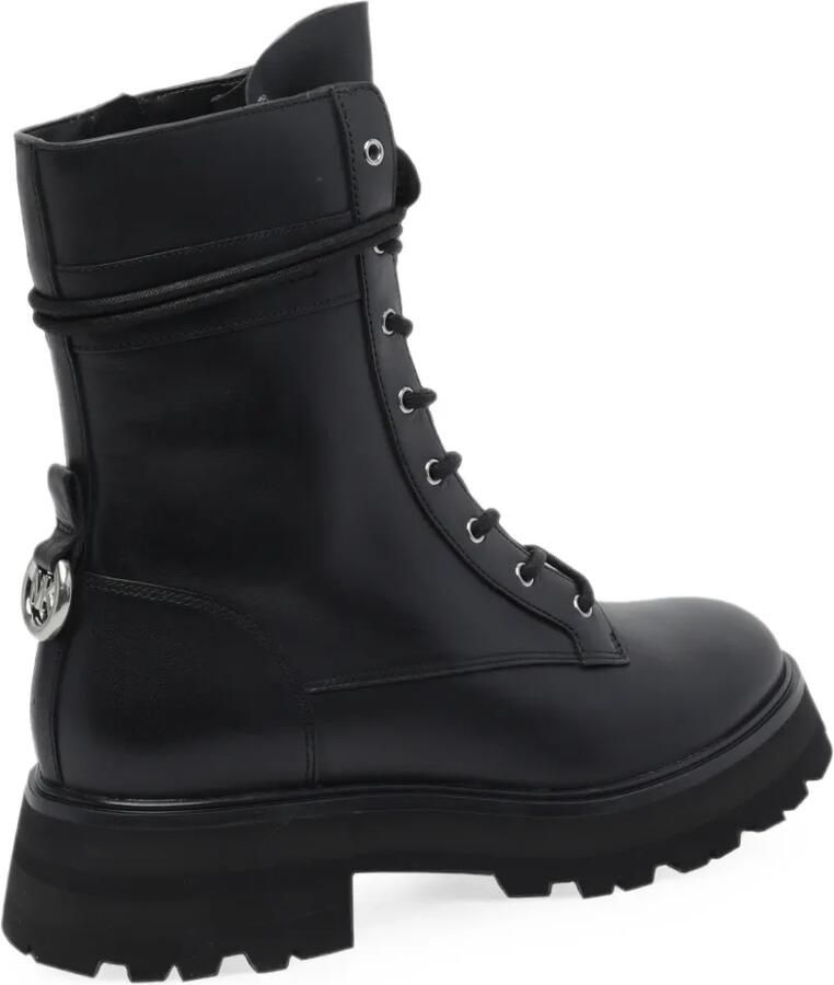 Michael Kors Caleb leren combat boots Zwart - Foto 2