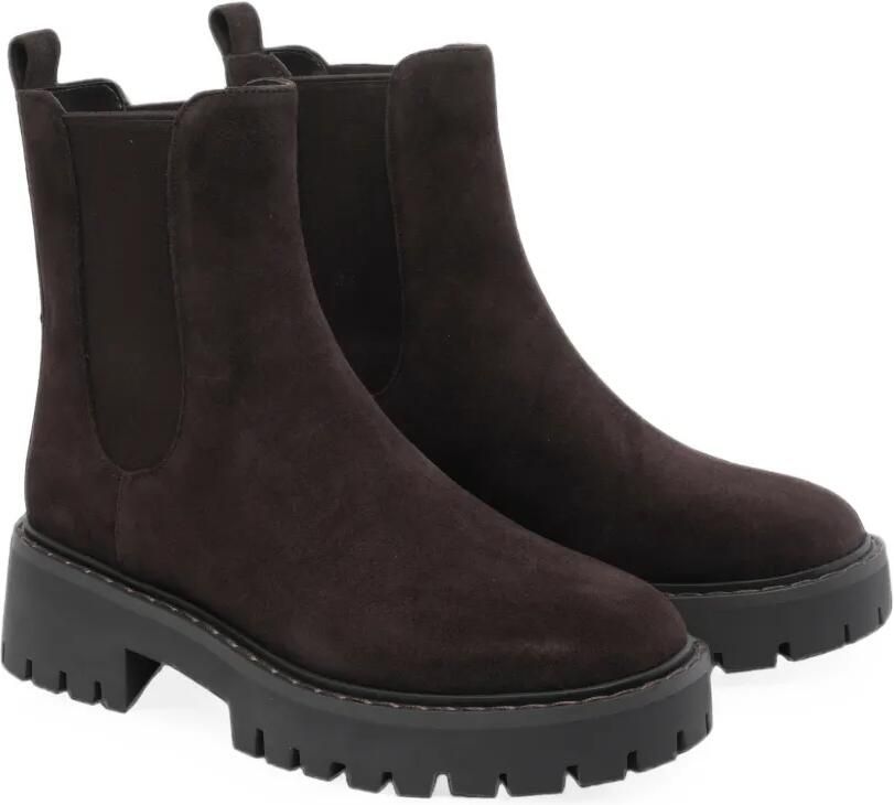 Michael Kors Suède sneakers met geweven vlak Bruin - Foto 6