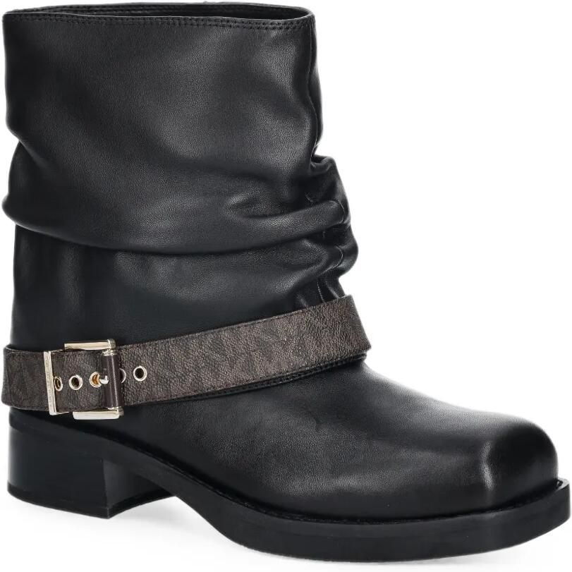 Michael Kors Colby leren enkellaarzen met kenmerkend logo Zwart - Foto 2