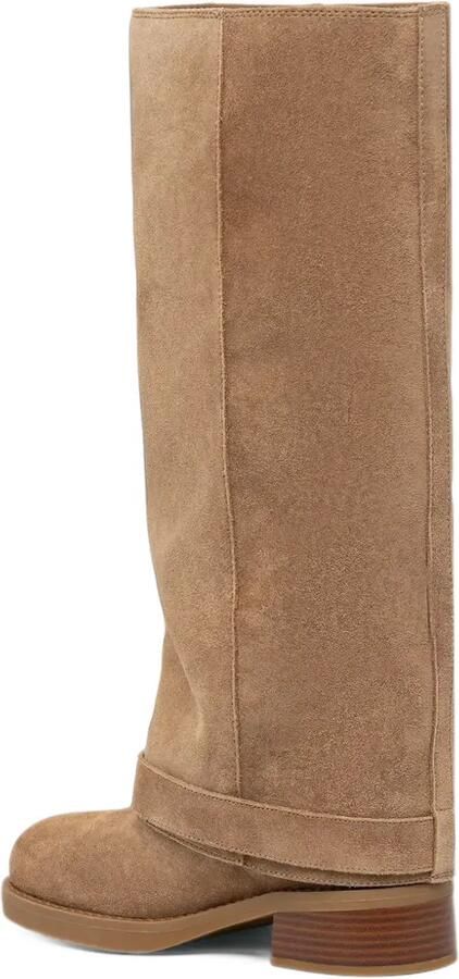 Michael Kors Darrington leather and Signature logo ankle boots Zwart - Foto 20