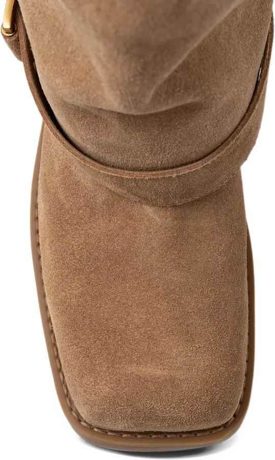 Michael Kors Darrington leather and Signature logo ankle boots Zwart - Foto 11