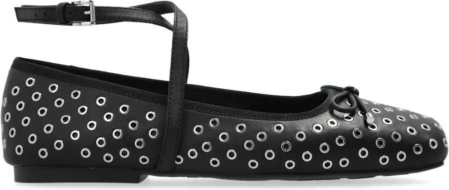 Michael Kors Collette ballerina's Zwart