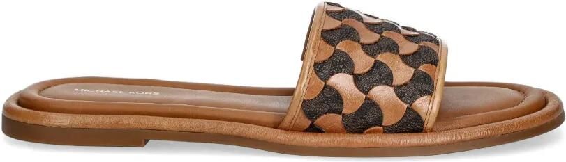 Michael Kors Dana sandalen met patroon Beige