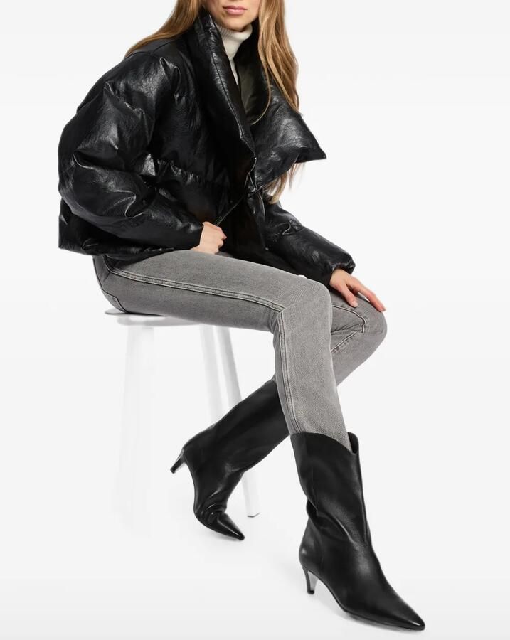 Michael Kors Daniela leren laarzen Zwart - Foto 2