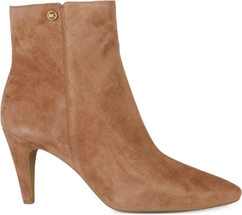 Michael Kors Daniela suède enkellaarzen Beige