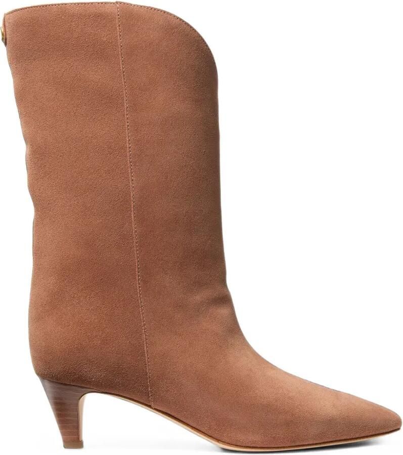 Michael Kors Daniela suède laarzen Bruin