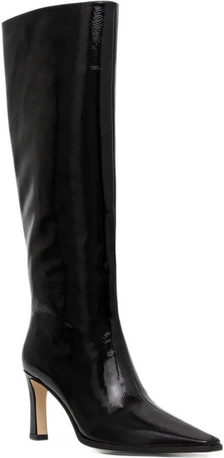 Michael Kors Darrah patent-leather boots Zwart - Foto 3