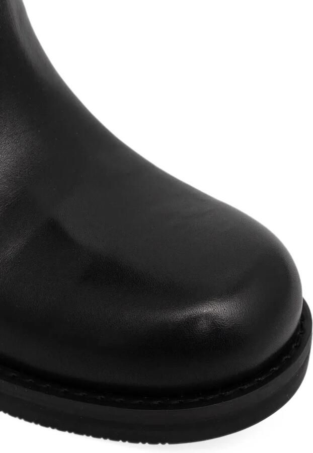 Michael Kors Darrington leather and Signature logo ankle boots Zwart - Foto 7