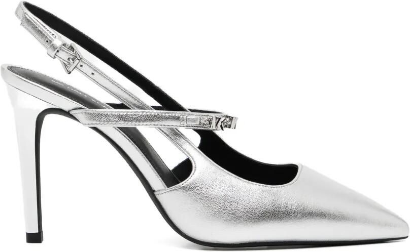 Michael Kors Dina Flex pumps Zilver