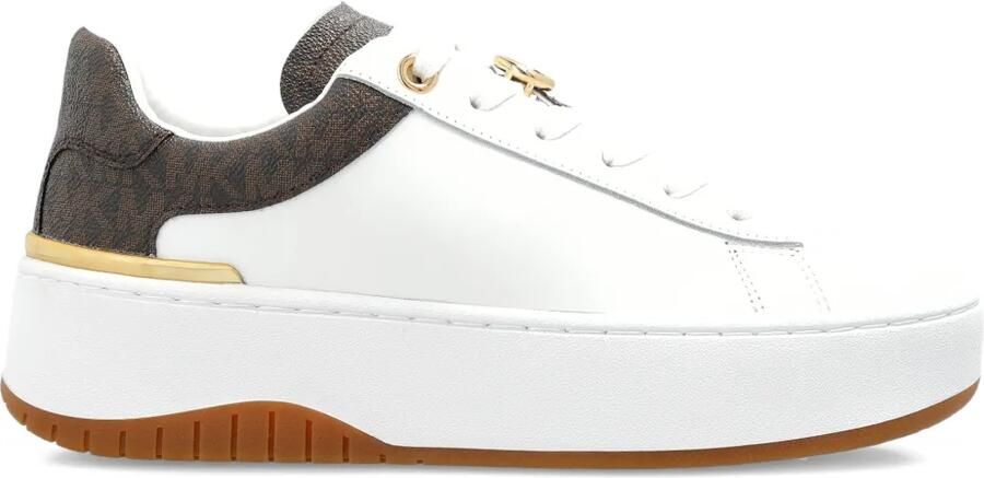 Michael Kors Ryder low-top sneakers met plateauzool Grijs
