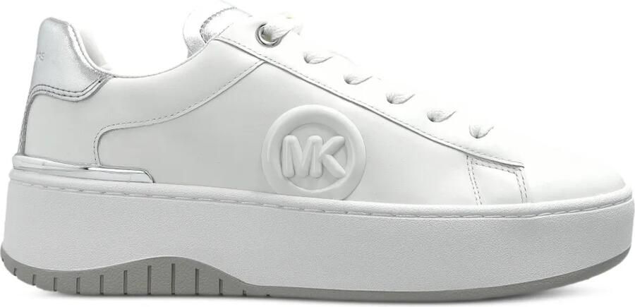 Michael Kors Dottie sneakers met plateauzool Wit