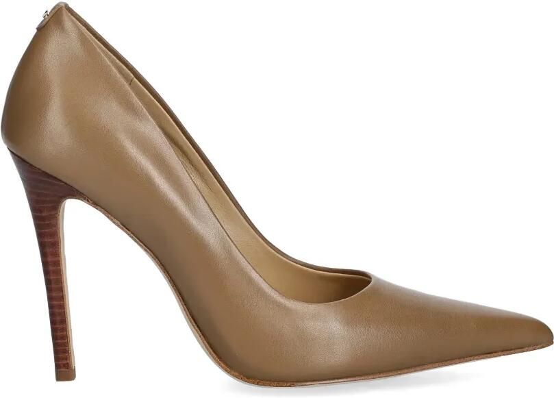 Michael Kors Elyse pumps met puntige neus Bruin
