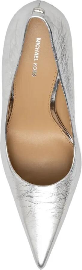 Michael Kors Elyse pumps met puntige neus Zilver - Foto 4