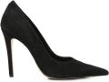 Michael Kors Elyse suède pumps met puntige neus Zwart - Zwart