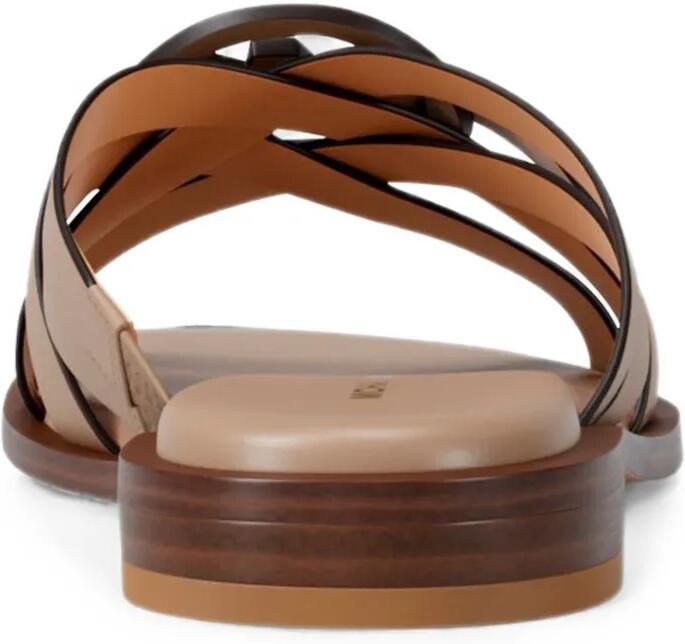 Michael Kors Erika sandalen met logoplakkaat Beige - Foto 2