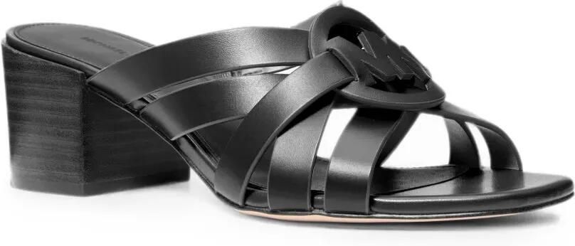 Michael Kors Erika sandalen met logoplakkaat Zwart - Foto 3