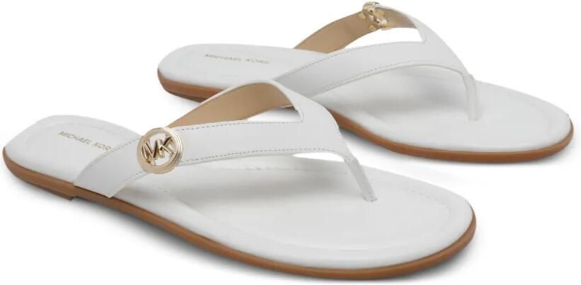 Michael Kors Erin sandalen met logo Wit - Foto 3