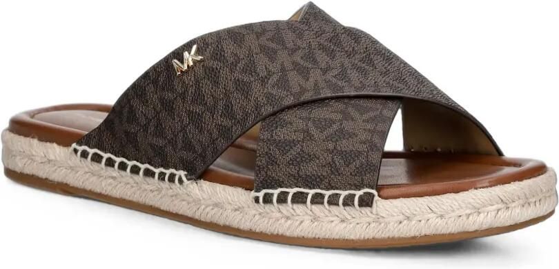 Michael Kors Espadrilles met logoprint Bruin - Foto 2