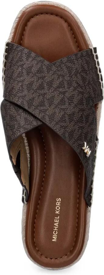 Michael Kors Espadrilles met logoprint Bruin - Foto 4