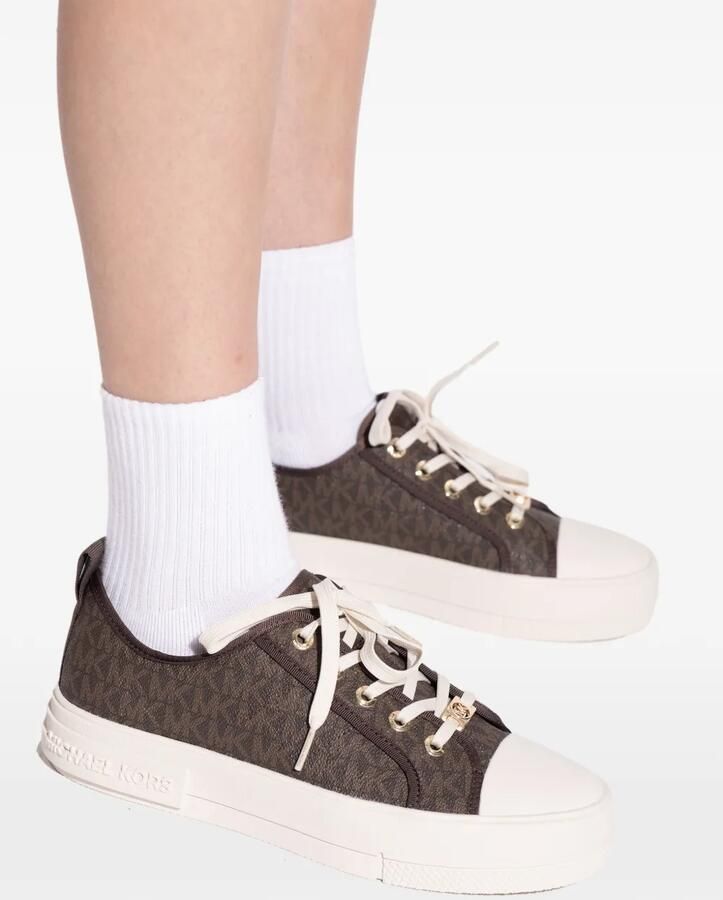 Michael Kors Evy sneakers Bruin - Foto 2
