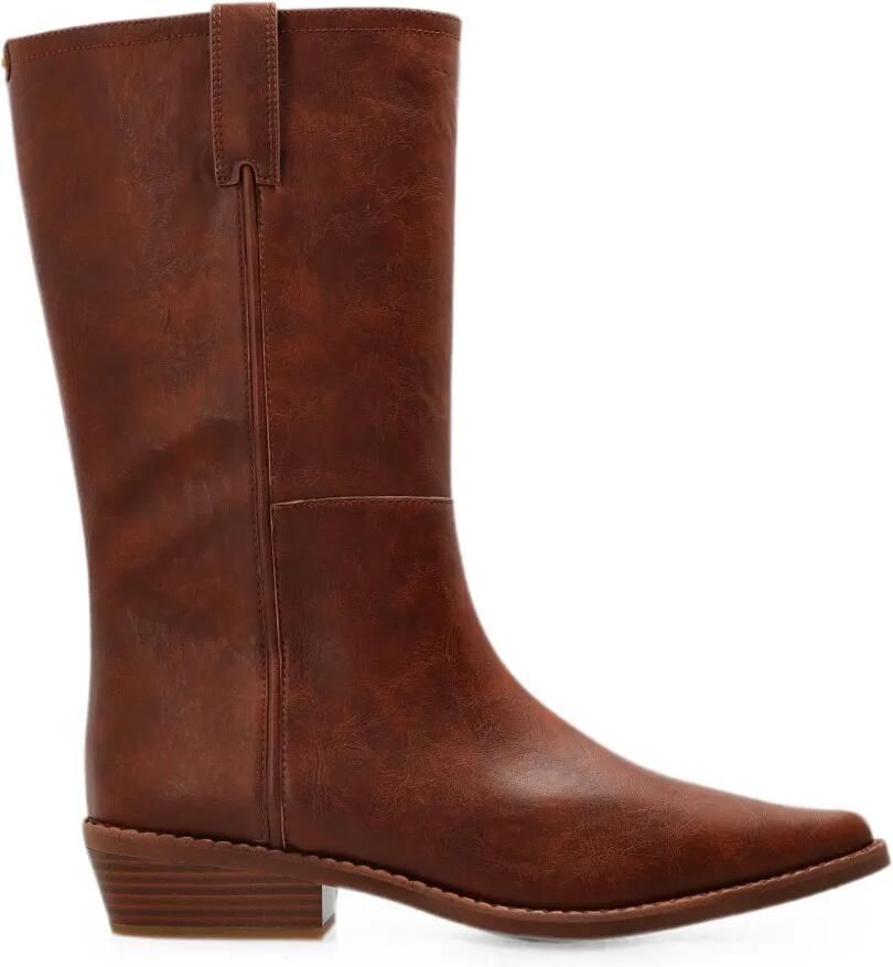 Michael Kors Farren gerafelde laarzen Bruin