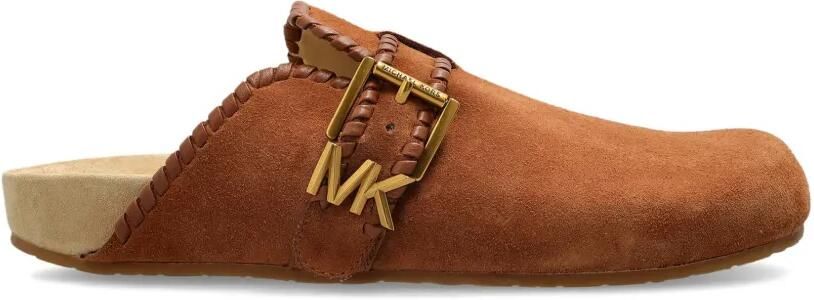 Michael Kors Greer muiltjes met gespsluiting Bruin - Foto 4