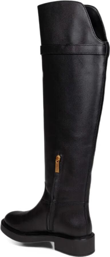 Michael Kors Hamilton leren laarzen met hangslot-detail Zwart - Foto 2