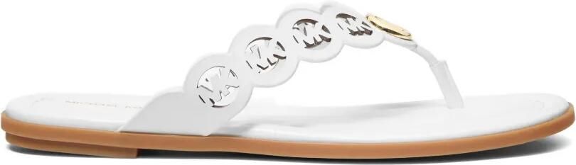 Michael Kors Janie sandalen met logoplakkaat Wit - Foto 3