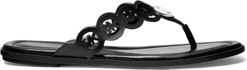 Michael Kors Janie sandalen met logoplakkaat Zwart