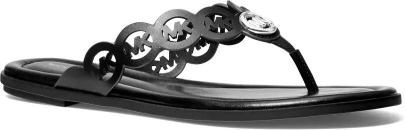 Michael Kors Janie sandalen met logoplakkaat Zwart - Foto 4