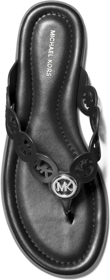 Michael Kors Janie sandalen met logoplakkaat Zwart - Foto 3