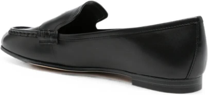 Michael Kors Jennings leren loafers met logoplakkaat Zwart - Foto 3