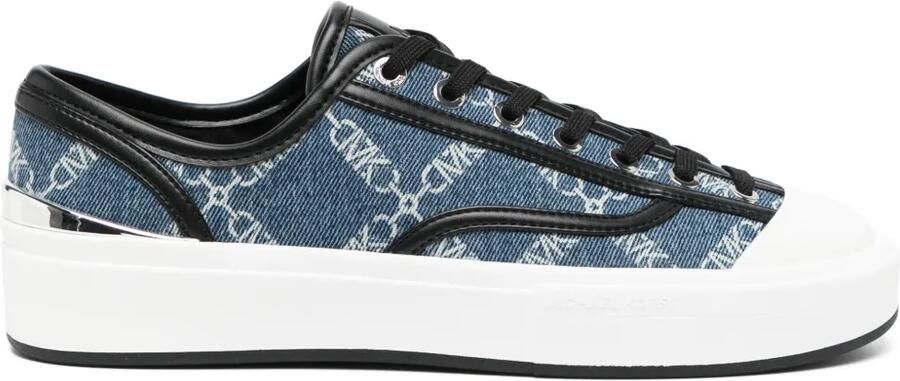 Michael Kors Jude denim sneakers Blauw